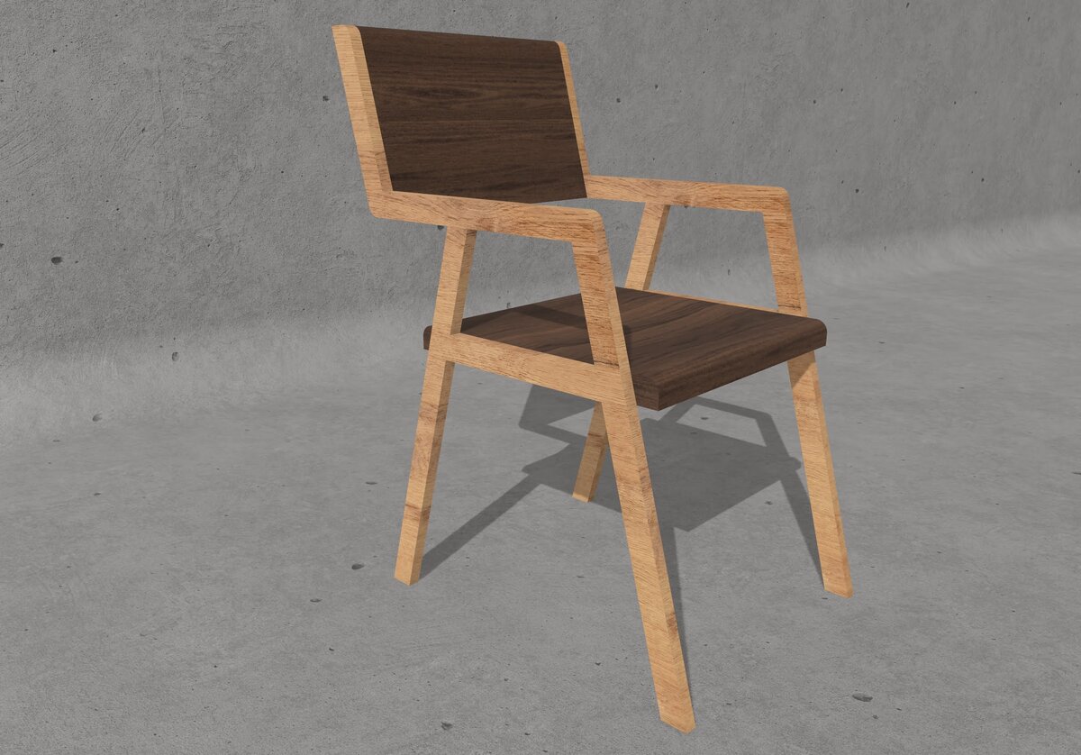 3D Rendering — Side View