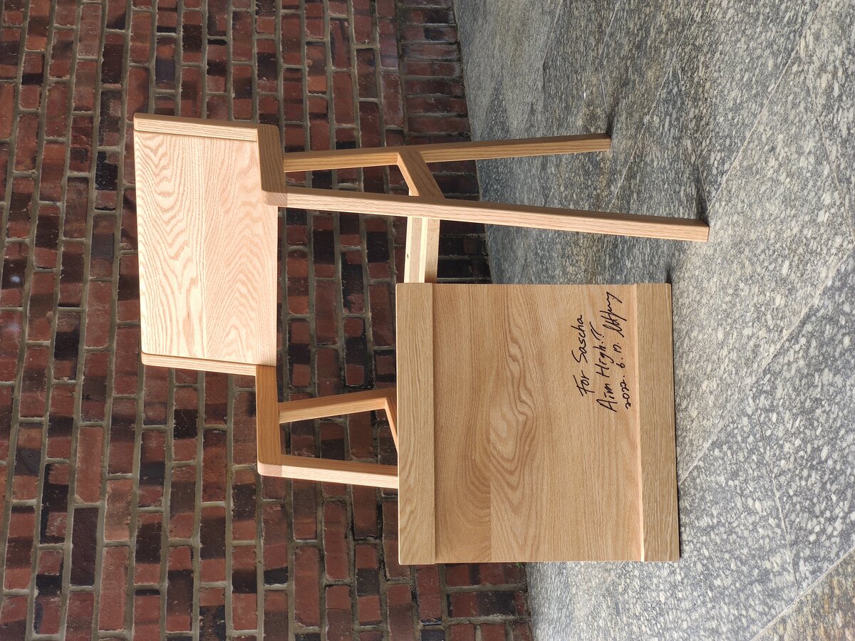 Final chair — perspective 3